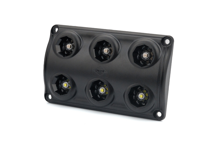 Lampada interna per auto a LED HORPOL LWD2325/CZ da 720 lm, colore nero.