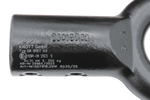 Gancio di traino KNOTT KK7937S per rimorchio da 3500 kg con timone tubolare da 60 mm, nuovo tipo