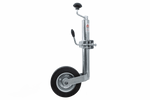 Ruotino di appoggio con morsetto UNITRAILER 150kg 48mm 505-730mm