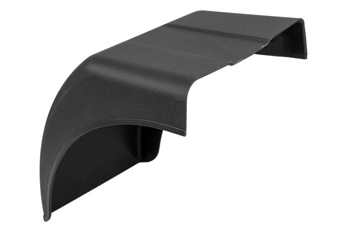Parafango destro per rimorchio DOMAR DR1012502 passaruota 340/220mm