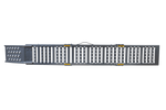 UNITRAILER ALR005 rampe pieghevoli in acciaio per rimorchi, 200 cm, portata 500 kg, set da 2