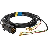 Cablaggio rimorchio per impianto elettrico MANTES 4m spina 7PIN connettori 6.3