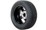 Ruota per rimorchio rinforzata KENDA PNEUMATICI 195/50 R13C 104/102N CERCHIO IN ALLUMINIO STARCO nero 6Jx13"H2 5x112 ET:30
