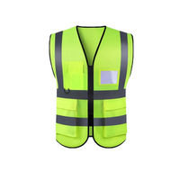 Gilet riflettente giallo HERMON XXL con tasche