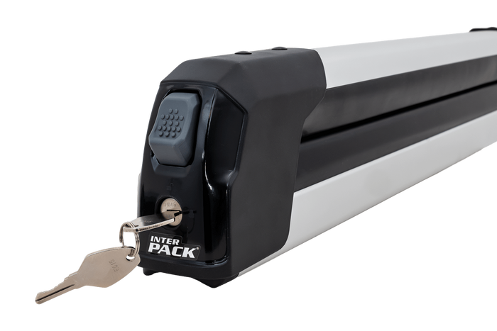 Inter Pack Frostline 4 - supporto in alluminio per 4 paia di sci o 2 snowboard