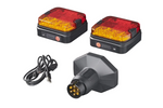 Luci posteriori a LED ProPlus a 7 pin, 4 funzioni (sinistra + destra), magnetiche, Bluetooth.