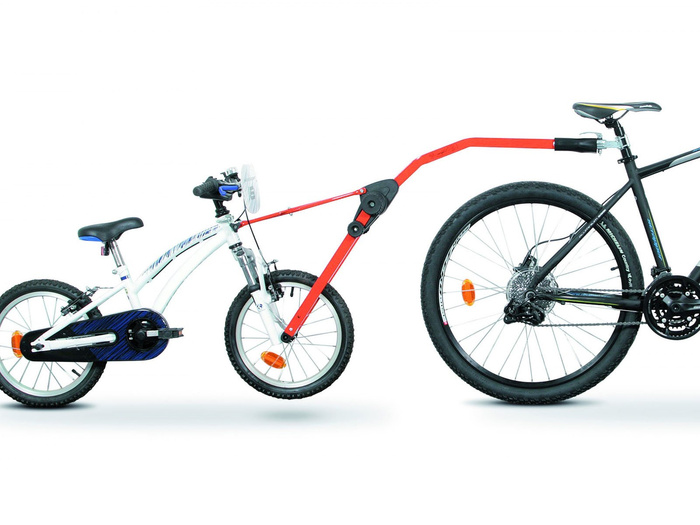 Trail Angel - gancio di traino per bici da bambino - rosso