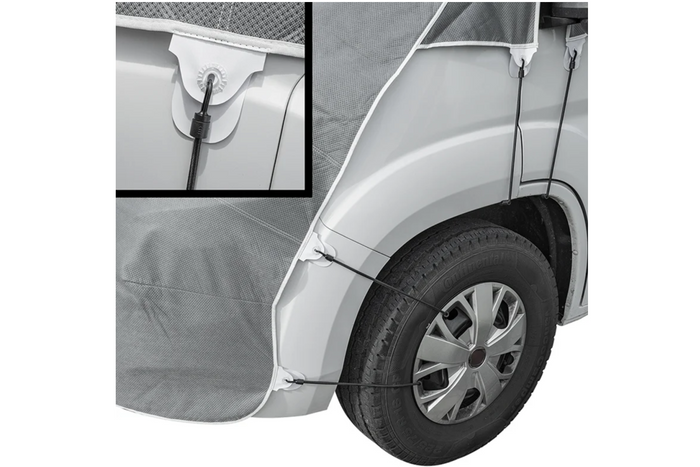 Tappetino termico ProPlus 610682 per finestrini, scudo termico per Fiat Ducato