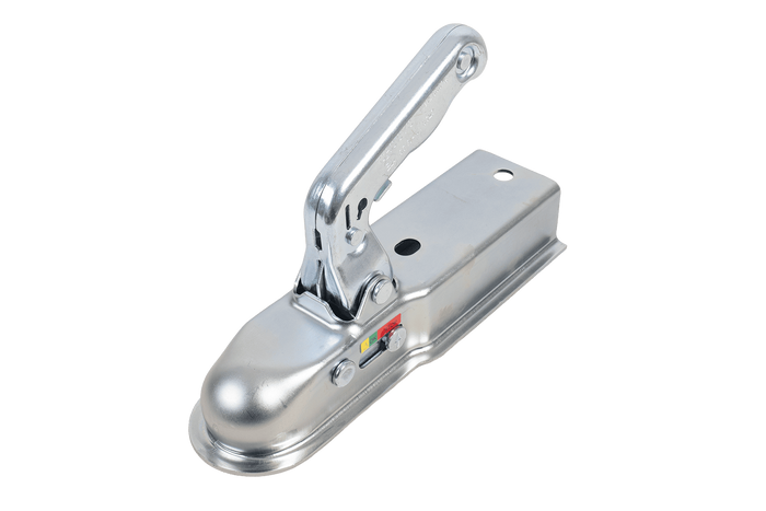 CHOOYO JD.00.53.009 Gancio di traino a sfera per rimorchio da 800 kg con timone quadrato da 60 mm
