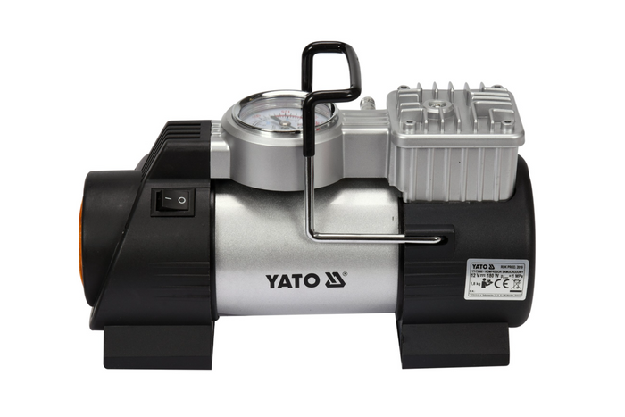 Compressore per auto YATO YT-73460 con lampada a LED 12V 180W