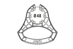 Maniglia di manovra AL-KO 1931978 per ruota di supporto da 48 mm