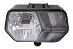 Faro anteriore a LED ASPÖCK LuxLED II con 7 funzioni, connettore DEUTSCH DT06-6S a 6 pin, lato sinistro.