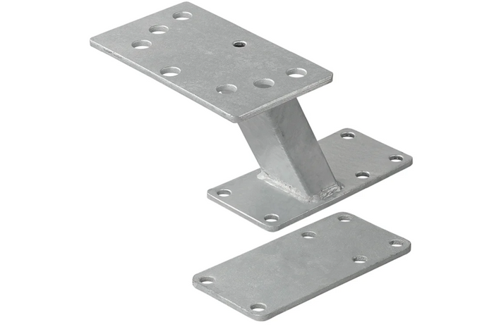 ProPlus 342643 Staffa di montaggio per ruota di scorta del rimorchio, angolazione 8-16"
