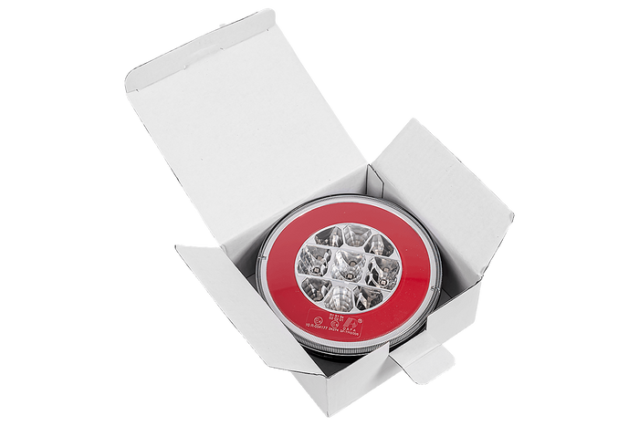 TT TECHNOLOGY TT.12008 Fanale posteriore a LED Glo-Trac Hamburger con 3 funzioni, universale