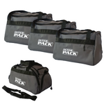Inter Pack box bags - set da 4 (3+1) antracite