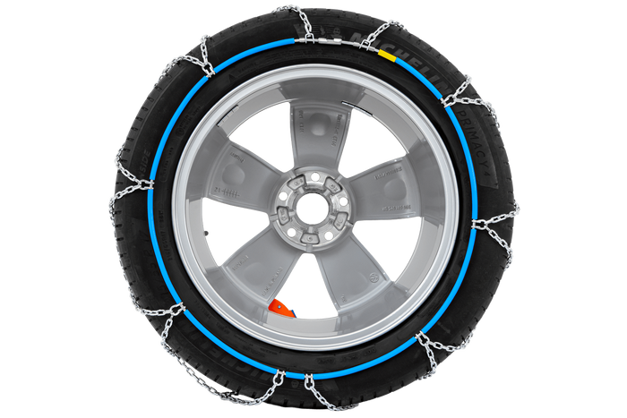 Inter Pack KNS 90 - Catene da neve da 9 mm con dispositivo autotensionante