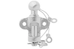 ProPlus 341213V01 gancio di traino a doppia funzione, 50 mm, portata massima 3500 kg