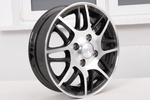 OUTLET Cerchio in alluminio per rimorchio UNITRAILER 4Jx13&quot; 4x100 ET:30