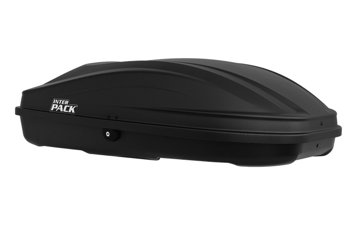 Box da tetto Inter Pack Stella 370, nero opaco