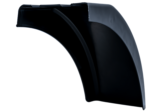 Parafango intermedio per rimorchio DOMAR DR1012201 passaruota 384/200mm destro