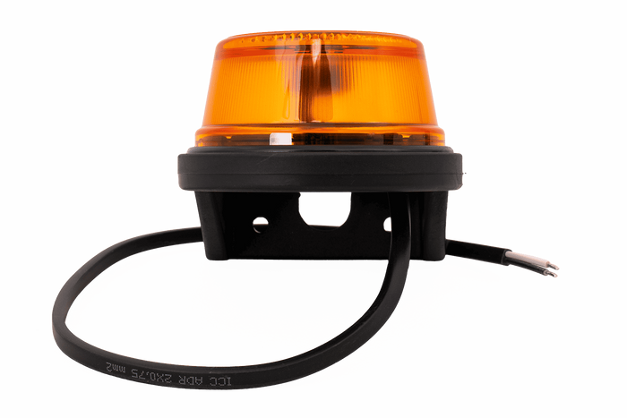 Lampada di segnalazione universale arancione a LED FRISTOM FT-059 con staffa angolare