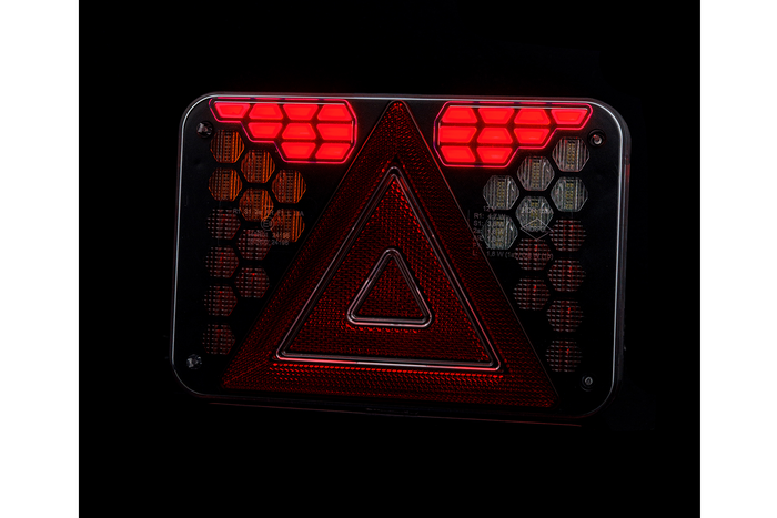 Fanale posteriore a LED HORPOL LZD 3215 con 7 funzioni rimanenti