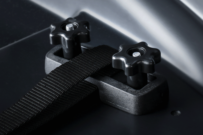 Box da tetto Inter Pack Stella 440, nero opaco