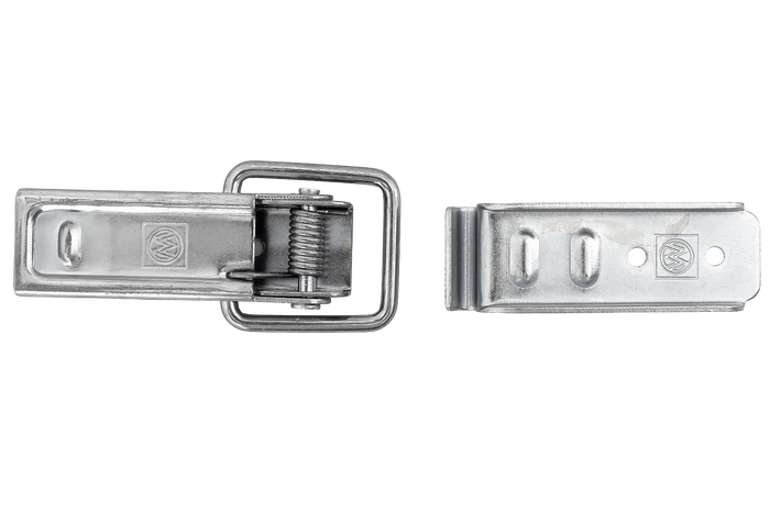 Gancio laterale con chiusura WINTERHOFF BV 60-1 + BVG 60-A chiusura laterale completa del rimorchio