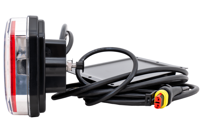 WAŚ W150DD Fanale posteriore a LED 6 funzioni universale 