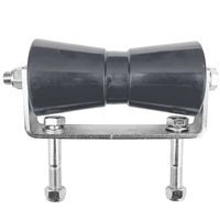 Rullo centrale grigio supporto carrello porta barca