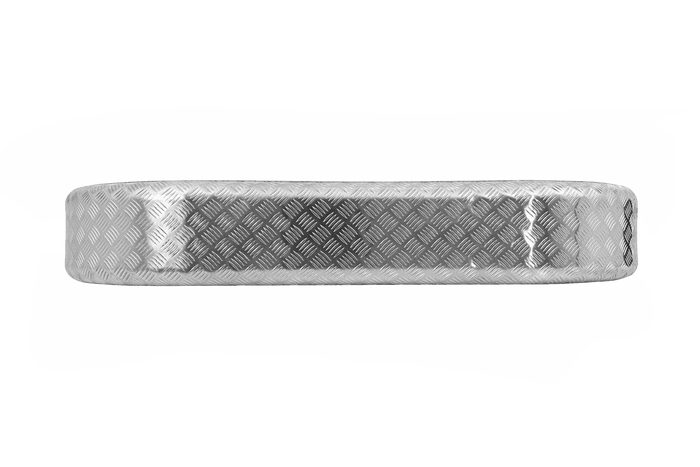 Parafango doppio per rimorchio 13-14" DOMAR D29300 passaruota piatto 1500/240mm