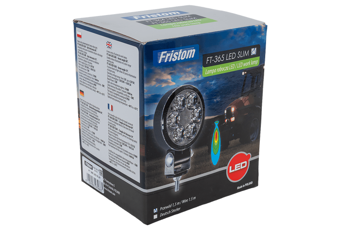 Riflettore per lampada da lavoro a LED FRISTOM FT-365 SLIM 6xLED 1500lm