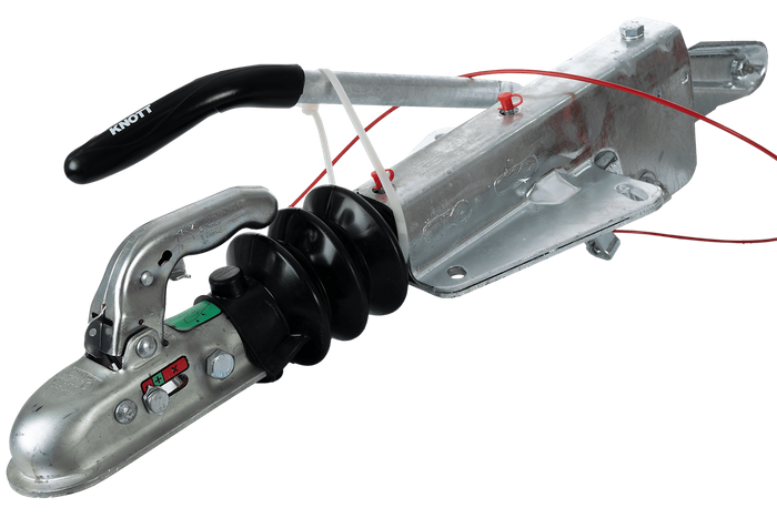 Dispositivo di inerzia KNOTT KF17C con attacco K20B per rimorchio da 1700 kg con timone a V