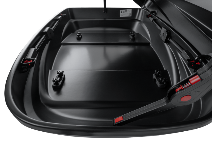 Box da tetto Inter Pack Stella 440, nero opaco