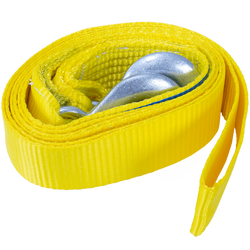 Cavo di traino con ganci UNITRAILER cinghia di traino 3m/50mm/3t giallo