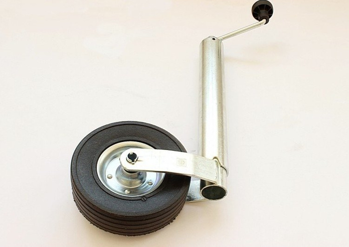 Ruotino di appoggio con morsetto WINTERHOFF ST60-255SB+KLE60 250kg 60mm 525-755mm