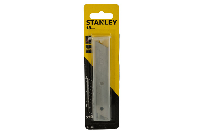 Lame a spezzare STANLEY da 18 mm, lame di ricambio per coltelli, 100 pezzi
