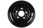 Cerchio in acciaio per rimorchio UNITRAILER nero 6Jx10"H2 5x112 ET:-4