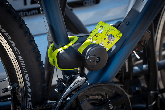 Portabici da gancio traino Inter Pack Trio a 13 pin