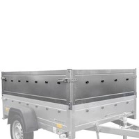 kit di sovrasponde in acciaio per rimorchi Garden Trailer 150 kipp new