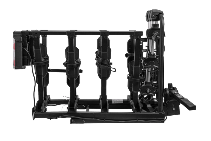 Inter Pack Quattro Fold - portabici da gancio traino per 4 biciclette