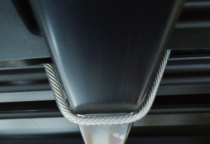 Morsetti universali Flexi Fit (set da 4) - montaggio box da tetto