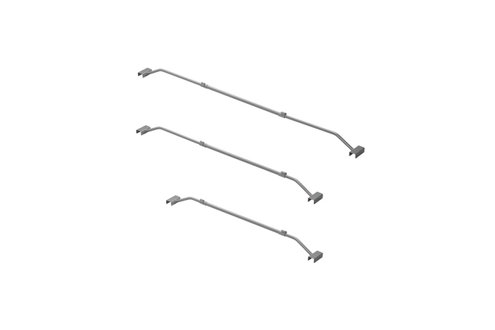 Staffa per telone piatto per rimorchio ProPlus 340914V01 regolabile 100–155 cm