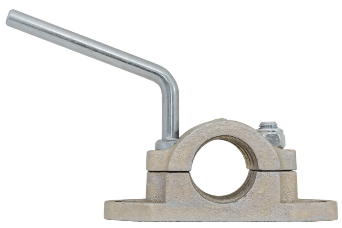 Morsetto di supporto in ghisa KNOTT B48C6 per tubo corrugato da 48 mm