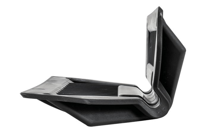 Angolo di protezione per il fissaggio delle cinghie di trasporto PLASTEX KP CROSS staffa angolare per cinghie