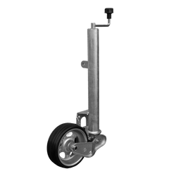 Ruota di supporto automatica UNITRAILER con maniglia 500 kg 60 mm 660-904 mm