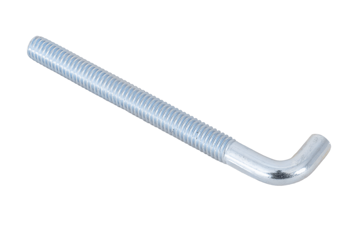 Gancio da costruzione DROMET HP M6x70 con estremità angolata (dritto)