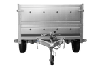 Rimorchio Unitrailer Garden Trailer 264 KIPP (NEW) con ruotino d'appoggio e sovrasponde