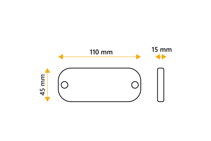 TT TECHNOLOGY TT.12016C Lampada di segnalazione universale a LED