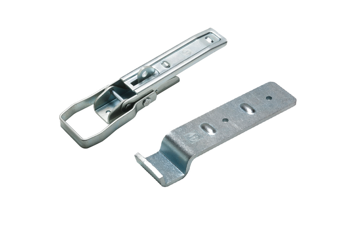 Gancio laterale con chiusura WINTERHOFF BV 20-1 + BVG 20-A chiusura laterale completa del rimorchio